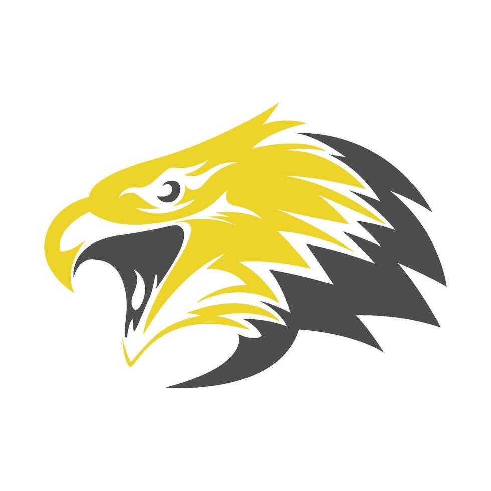 eagle logotyp ikon design vektor