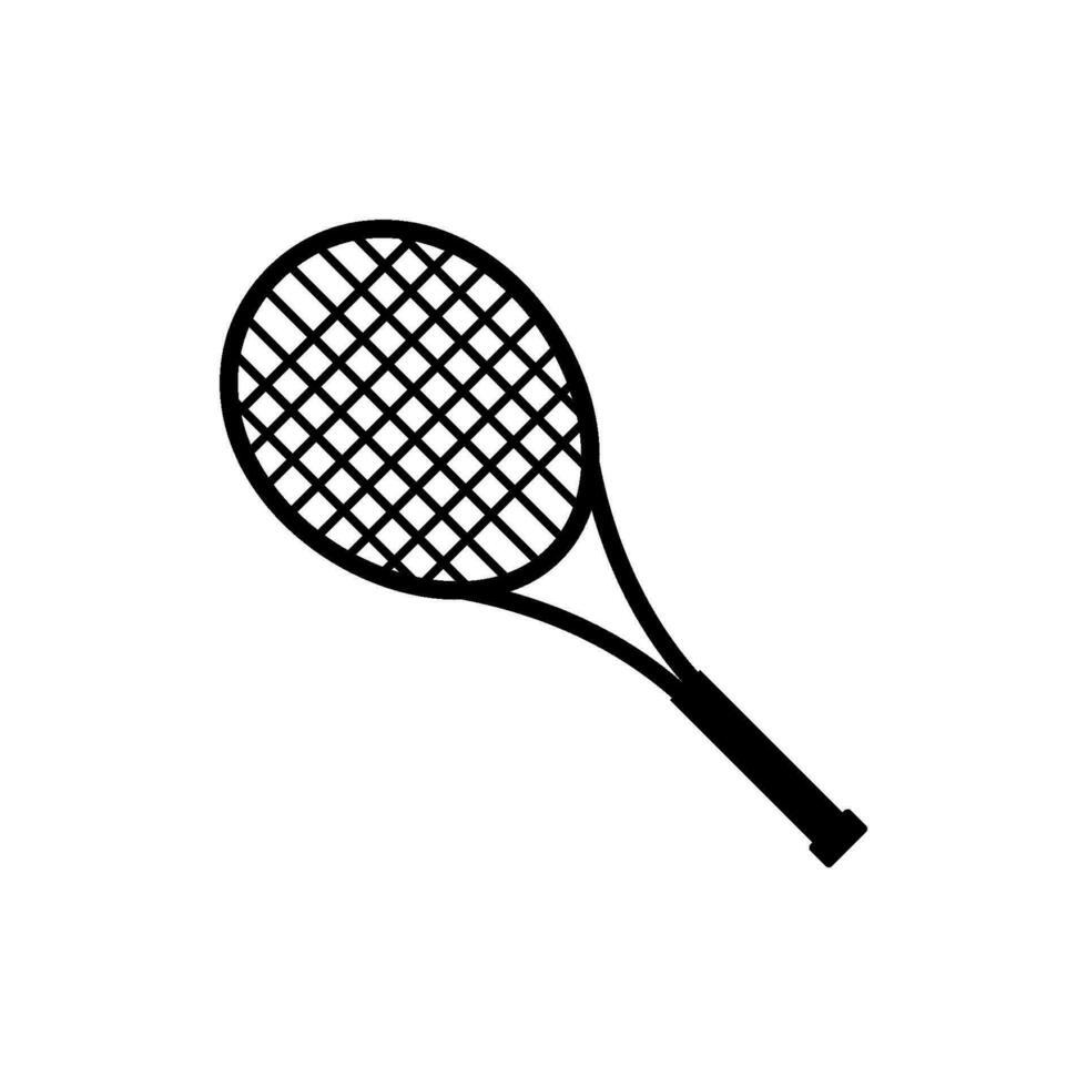 racket tennis ikon vektor design mallar