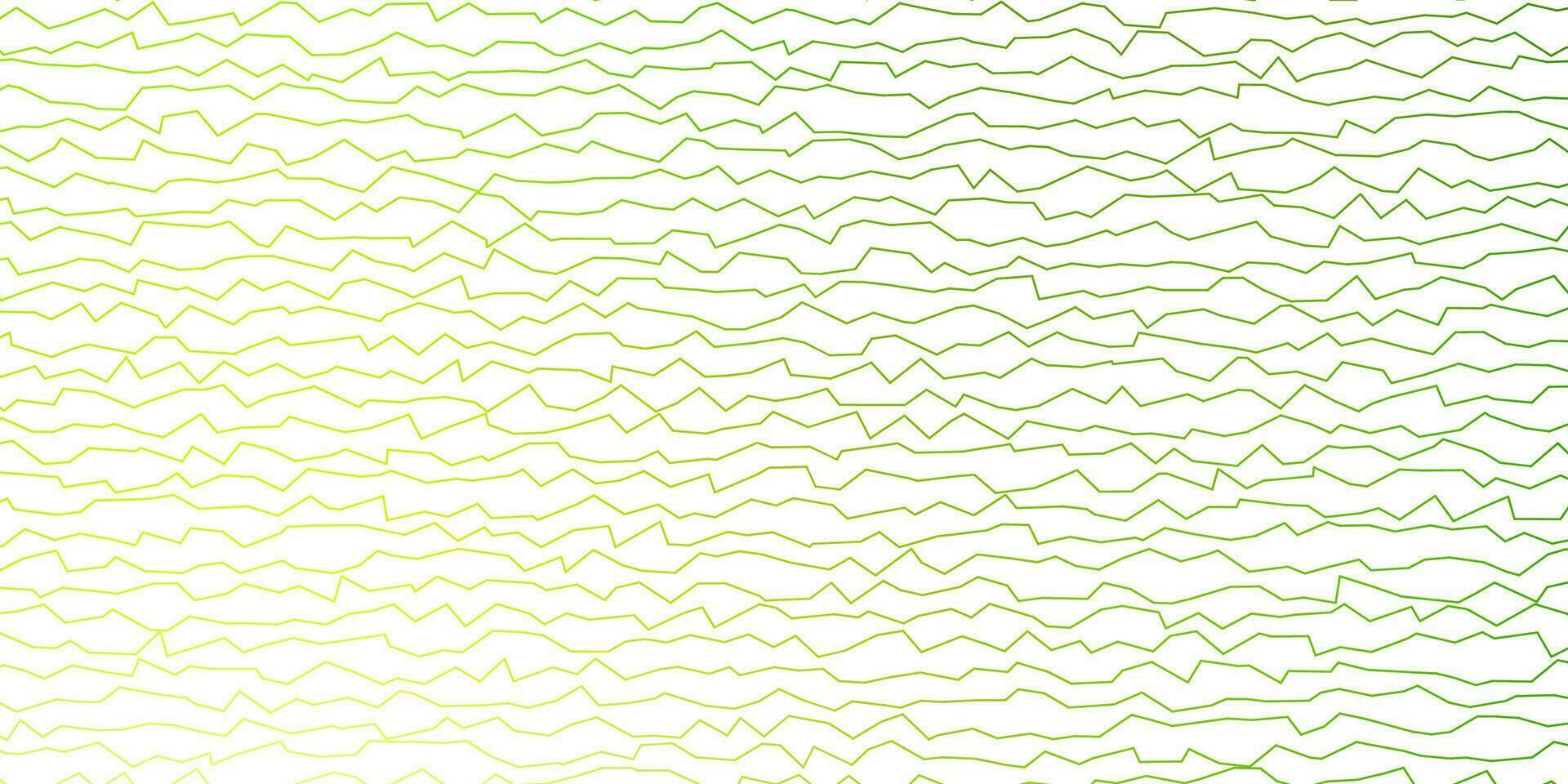 dunkelgrünes, gelbes Vektormuster mit schiefen Linien. vektor
