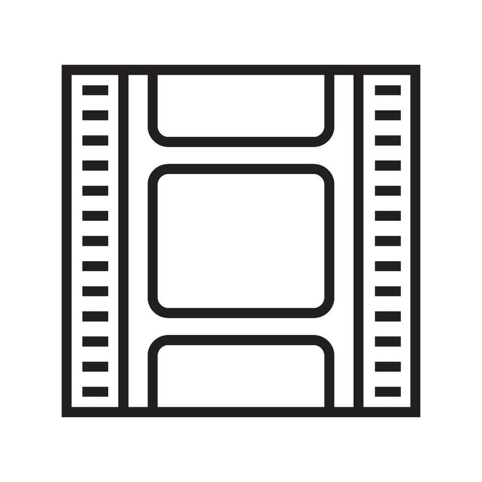 Film Ausflug Symbol vektor