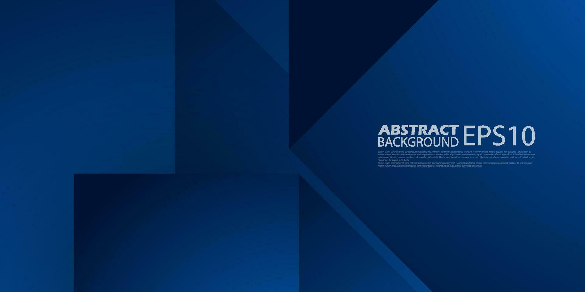 abstrakt mörk blå lutning illustration bakgrund med enkel mönster. överlappning fyrkant 3d stil Häftigt design. eps10 vektor