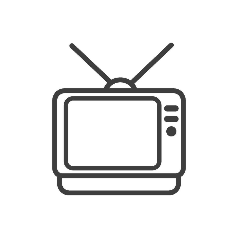 Fernsehen Symbol Adobe x1 vektor