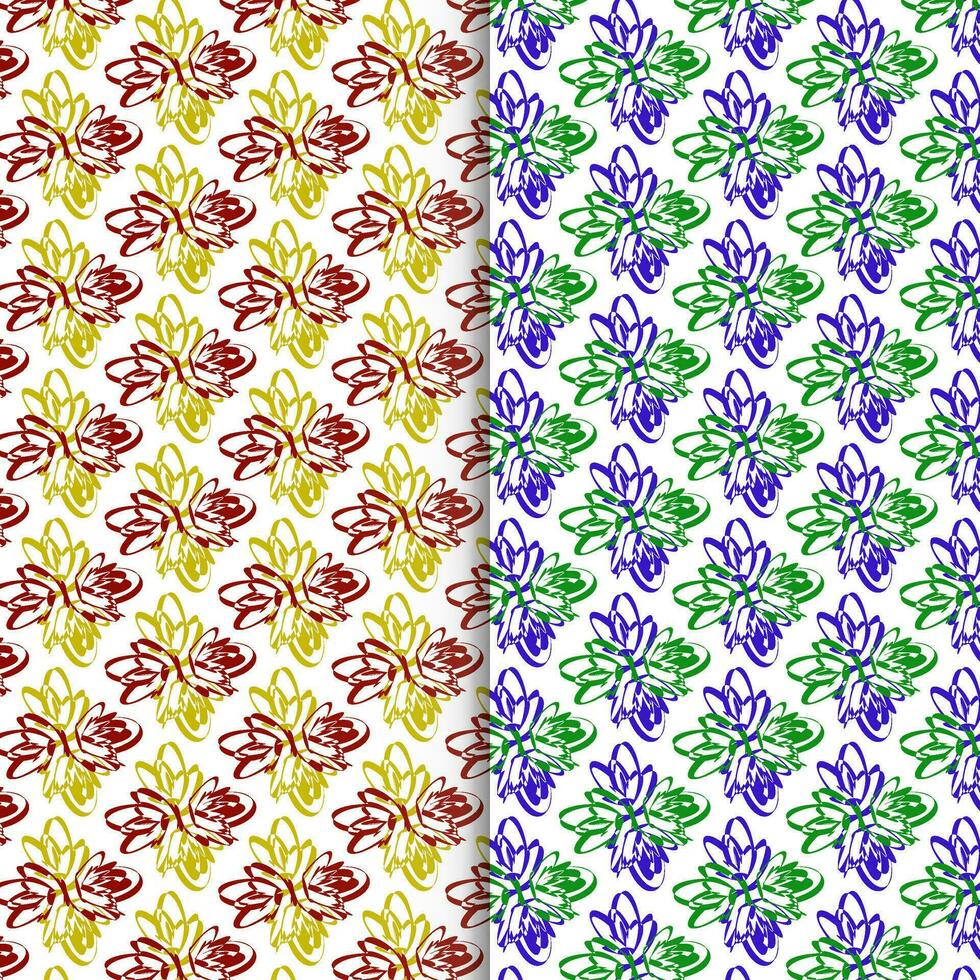 kostenlos Vektor Blume nahtlos Muster Hintergrund. elegant Textur zum Hintergründe.