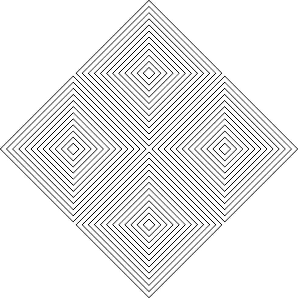Vektor geometrisch Symbol. linear Logo. geometrisch Rhombus dünn Linie Symbol. Etikett, linear Konzept isoliert Umriss. verwendbar zum Geschäft und branding Logos. eben Vektor Logo Design Vorlage Element.