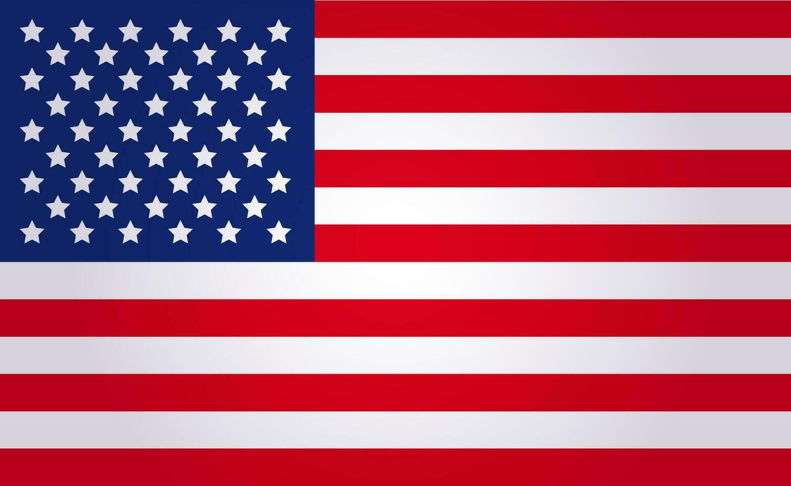 amerikan nationell flagga usa. oberoende dag vektor