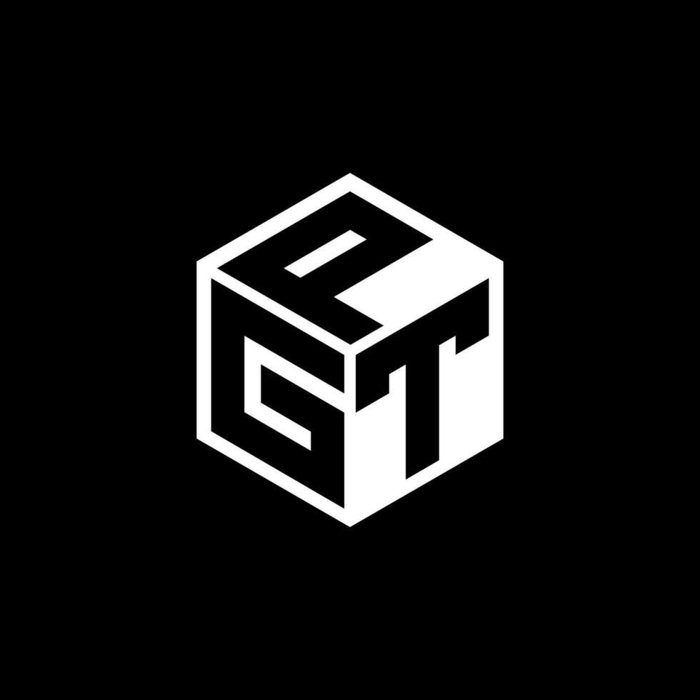 Gtp Brief Logo Design im Illustration. Vektor Logo, Kalligraphie Designs zum Logo, Poster, Einladung, usw.