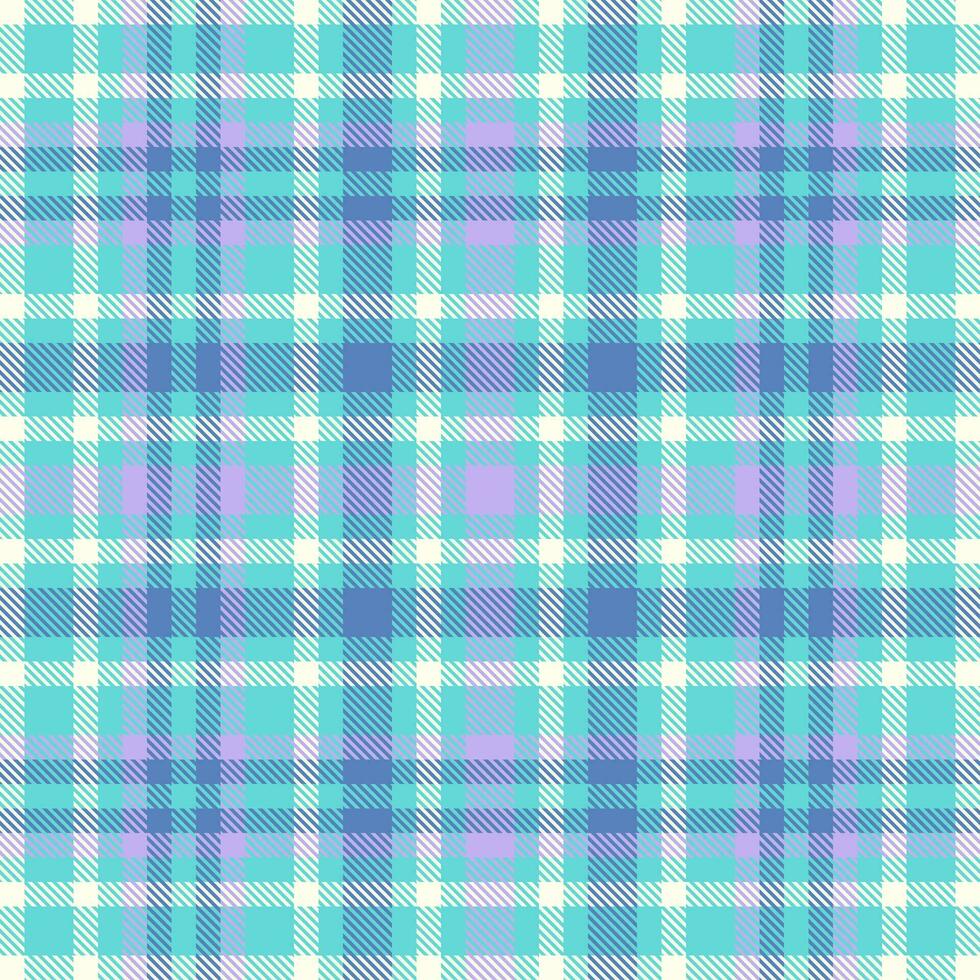 Vektor Tartan prüfen von nahtlos Textur Stoff mit ein Muster Plaid Textil- Hintergrund.