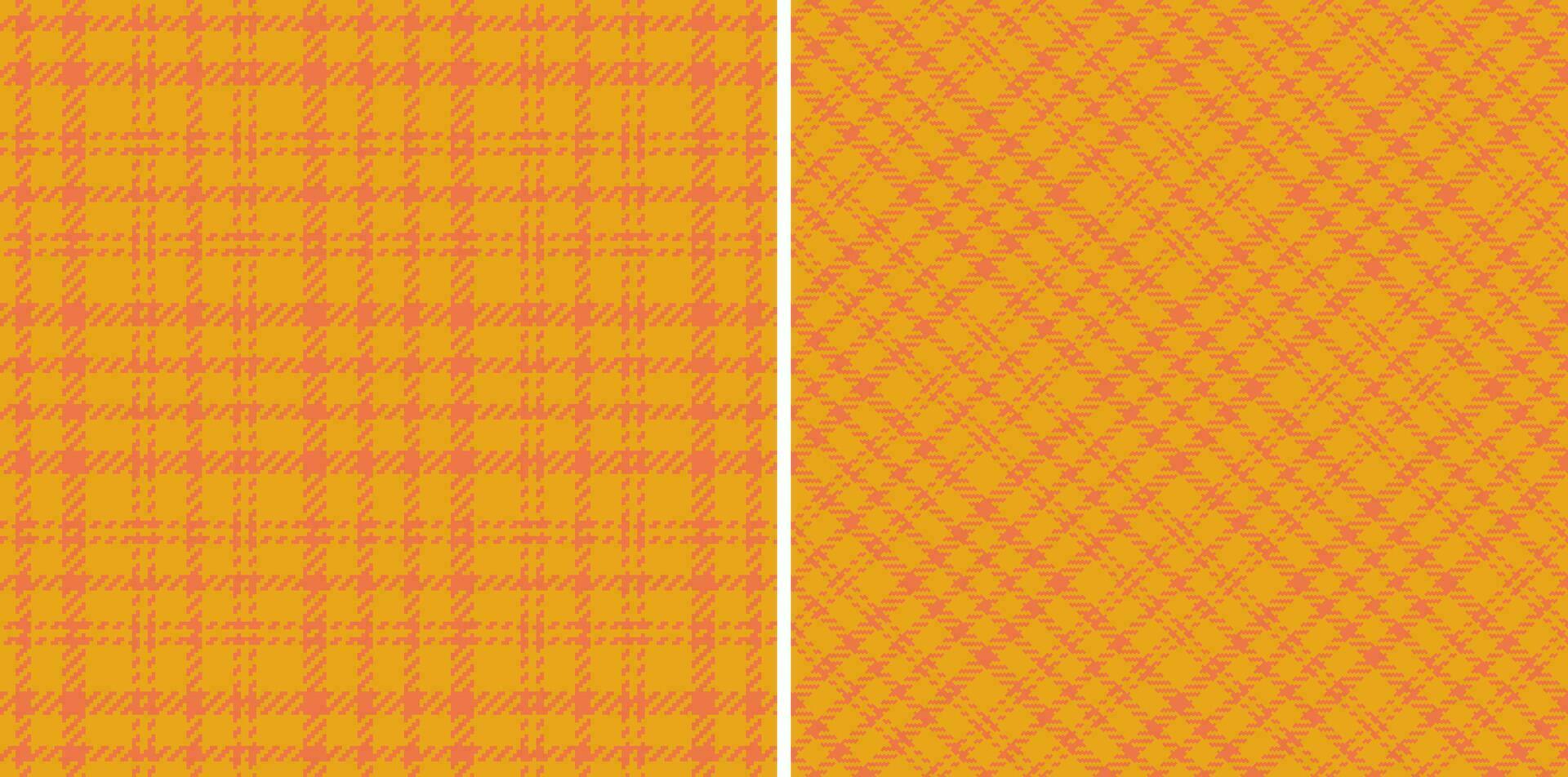 nahtlos Hintergrund Textil- von Tartan Muster Textur mit ein Plaid prüfen Stoff Vektor. vektor