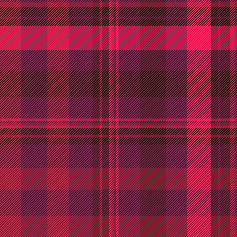 nahtlos prüfen Plaid von Textil- Vektor Tartan mit ein Muster Textur Stoff Hintergrund.