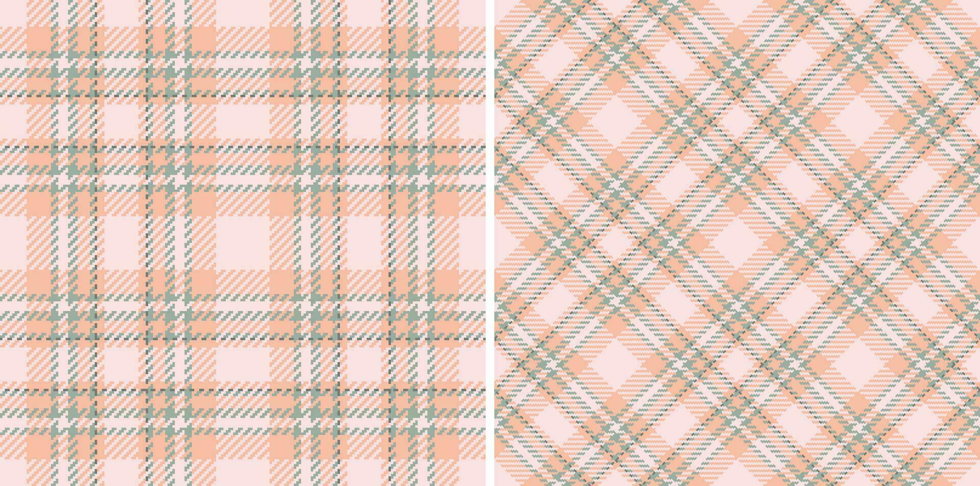 tyg sömlös kolla upp av vektor textil- mönster med en pläd textur tartan bakgrund.