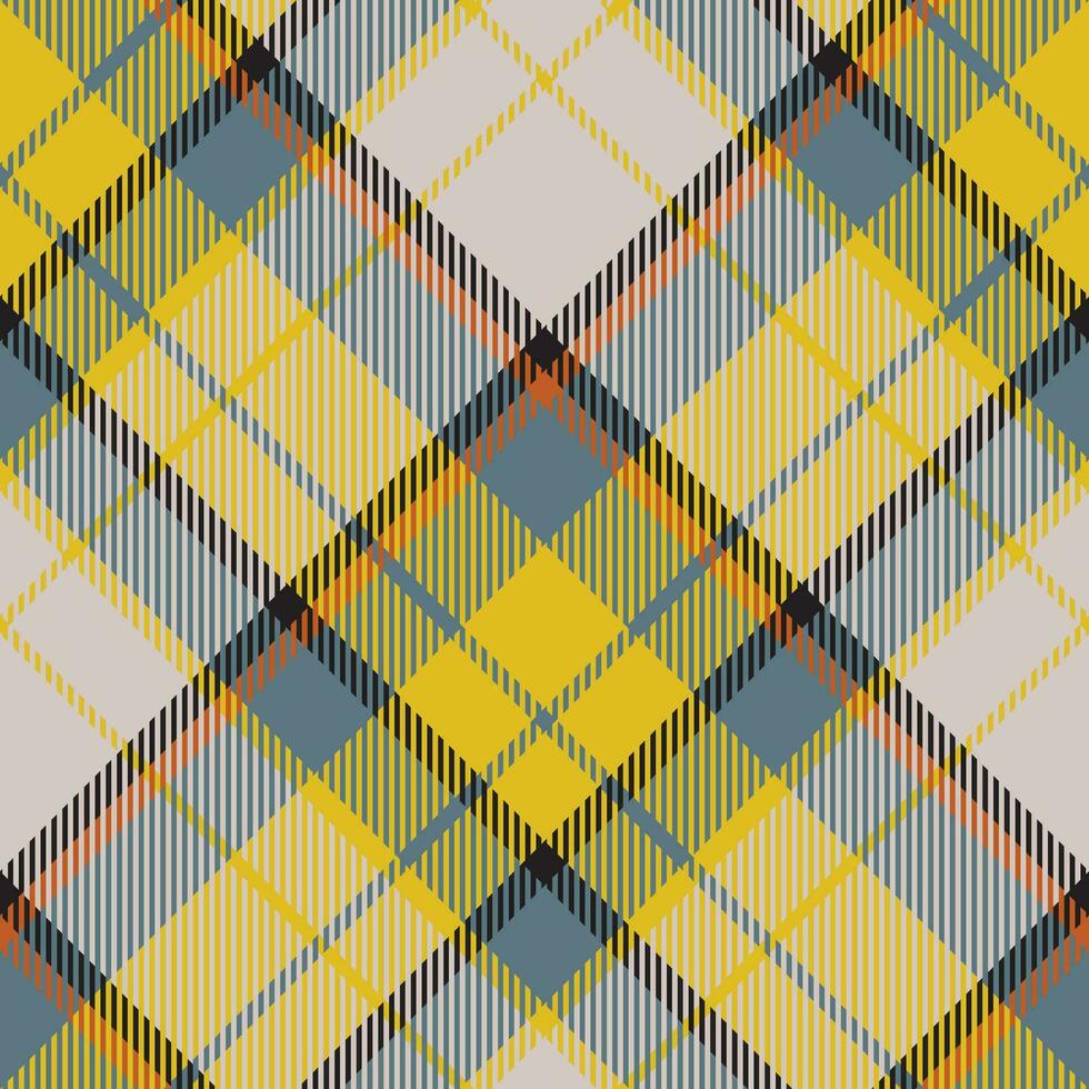 tartan schottland nahtloser karierter mustervektor. Retro-Hintergrundstoff. Vintage Check Farbe quadratische geometrische Textur. vektor