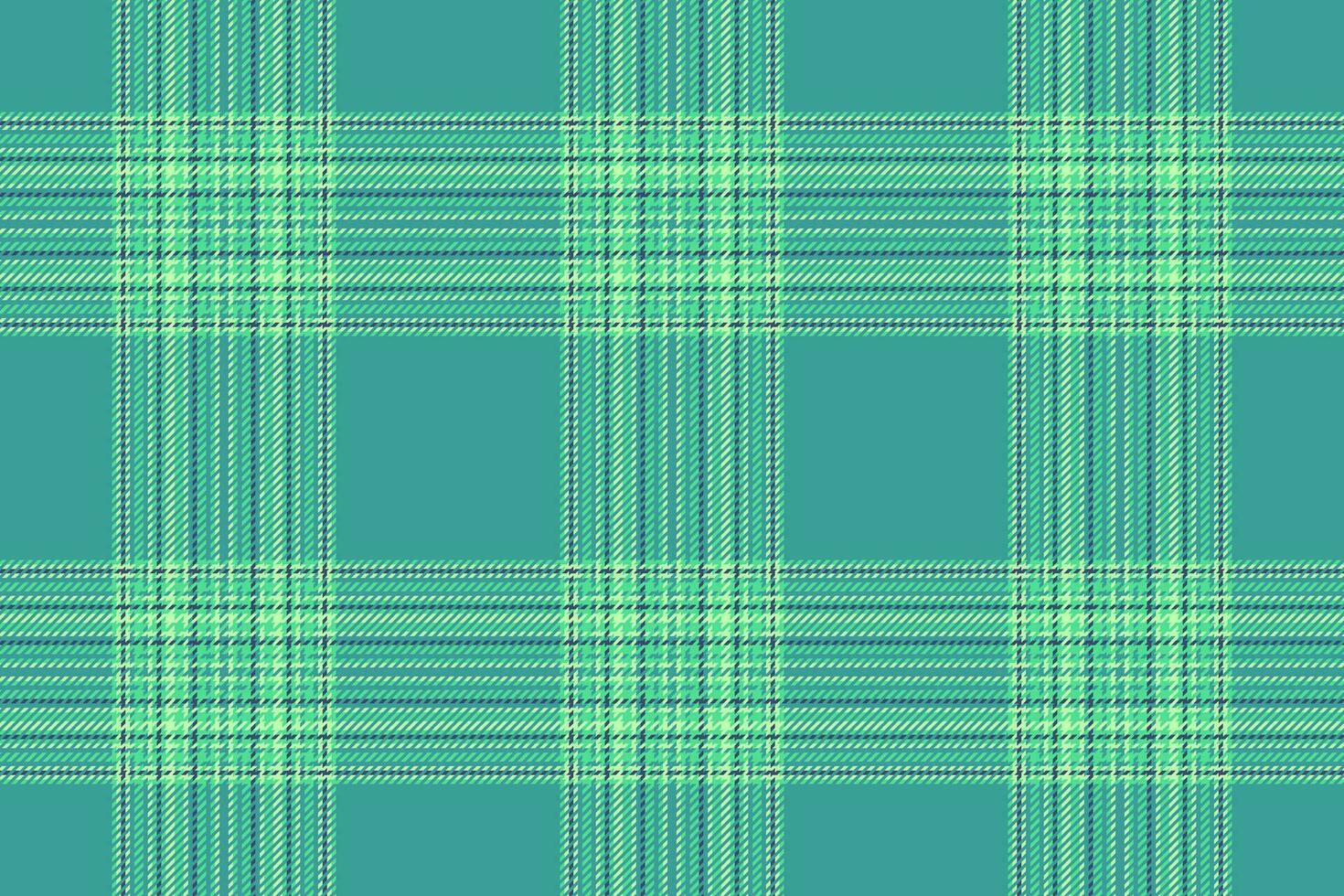 Textur Textil- Muster von Plaid prüfen Vektor mit ein nahtlos Stoff Tartan Hintergrund.