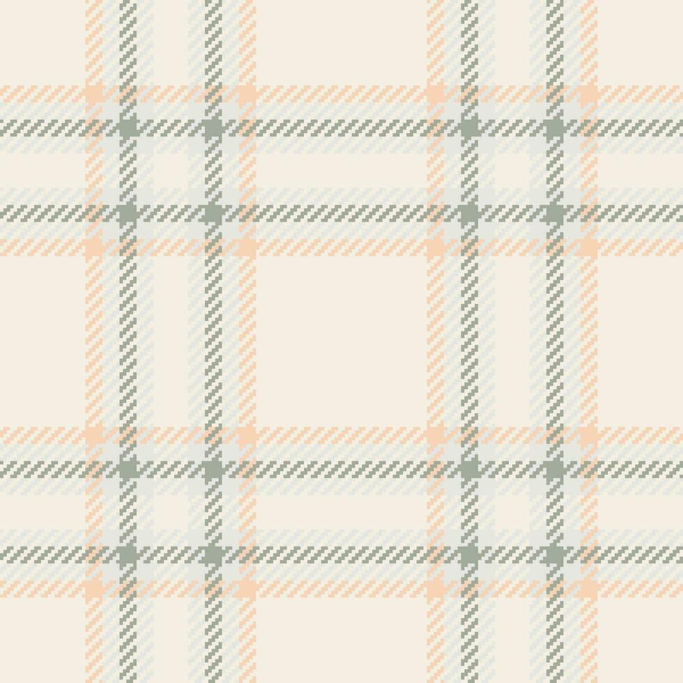 Plaid Muster Textur von Vektor Tartan nahtlos mit ein prüfen Hintergrund Textil- Stoff.