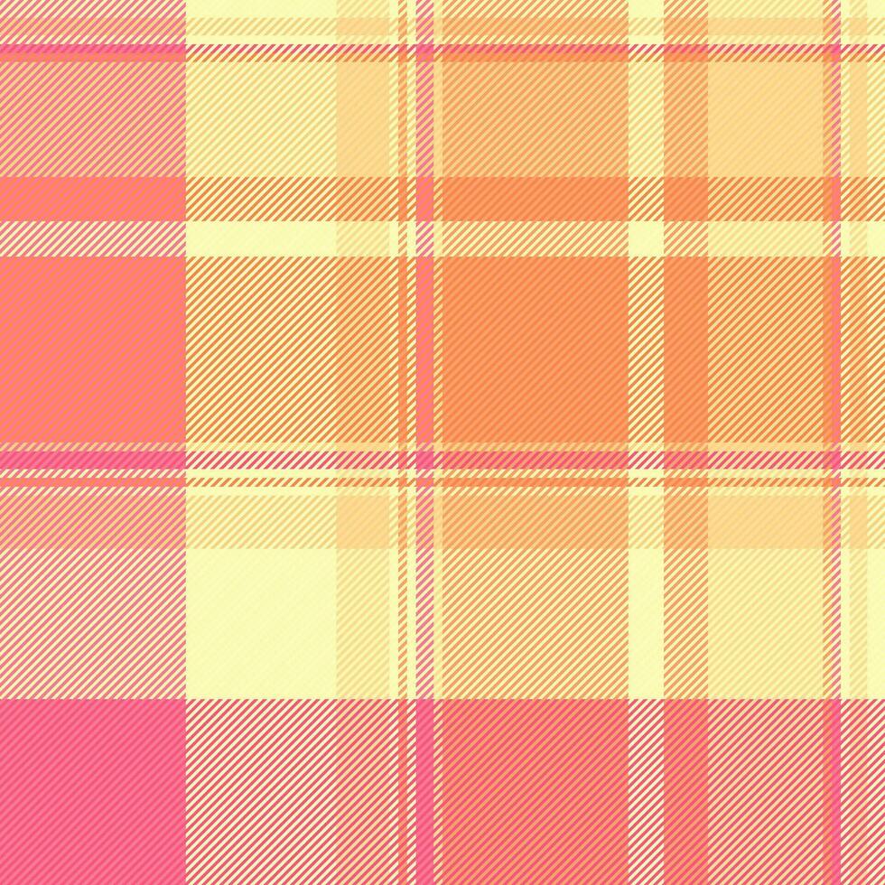 nahtlos Plaid Hintergrund von Textur prüfen Tartan mit ein Vektor Stoff Muster Textil.