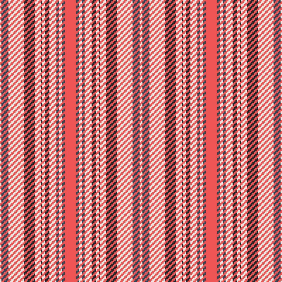 mönster rader sömlös av textur tyg vertikal med en vektor rand textil- bakgrund.
