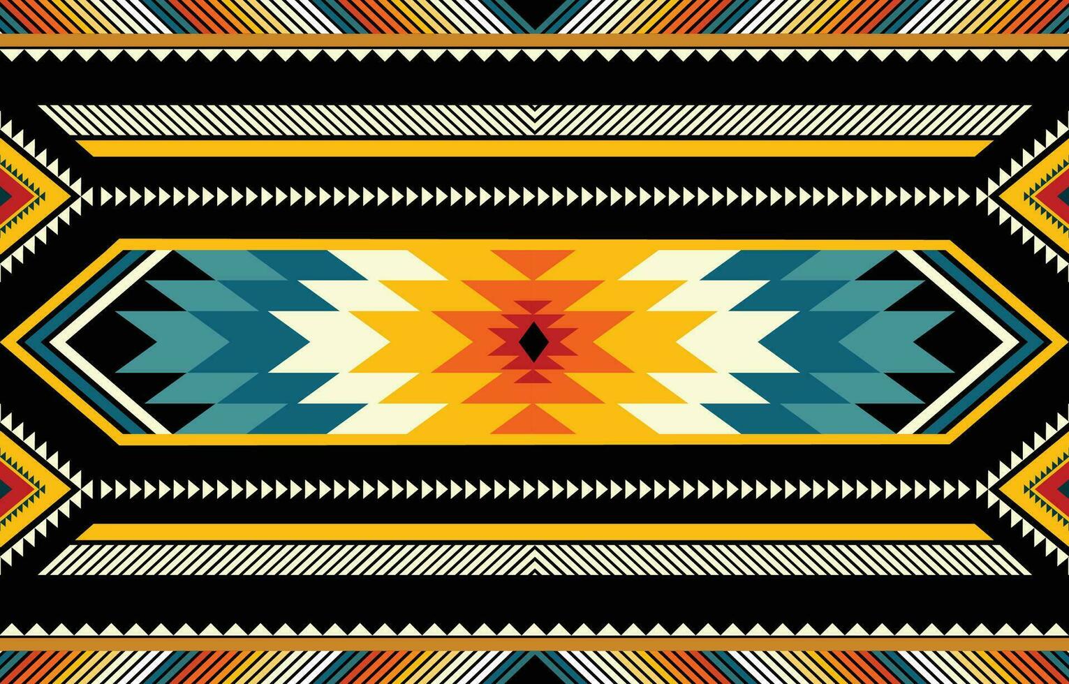 de geometrisk etnisk mönster av traditionell stil. navajo, Amerika indisk mönster. design för bakgrund, tapet, Kläder, omslag, batik, tyg, och grafik. vektor illustration.