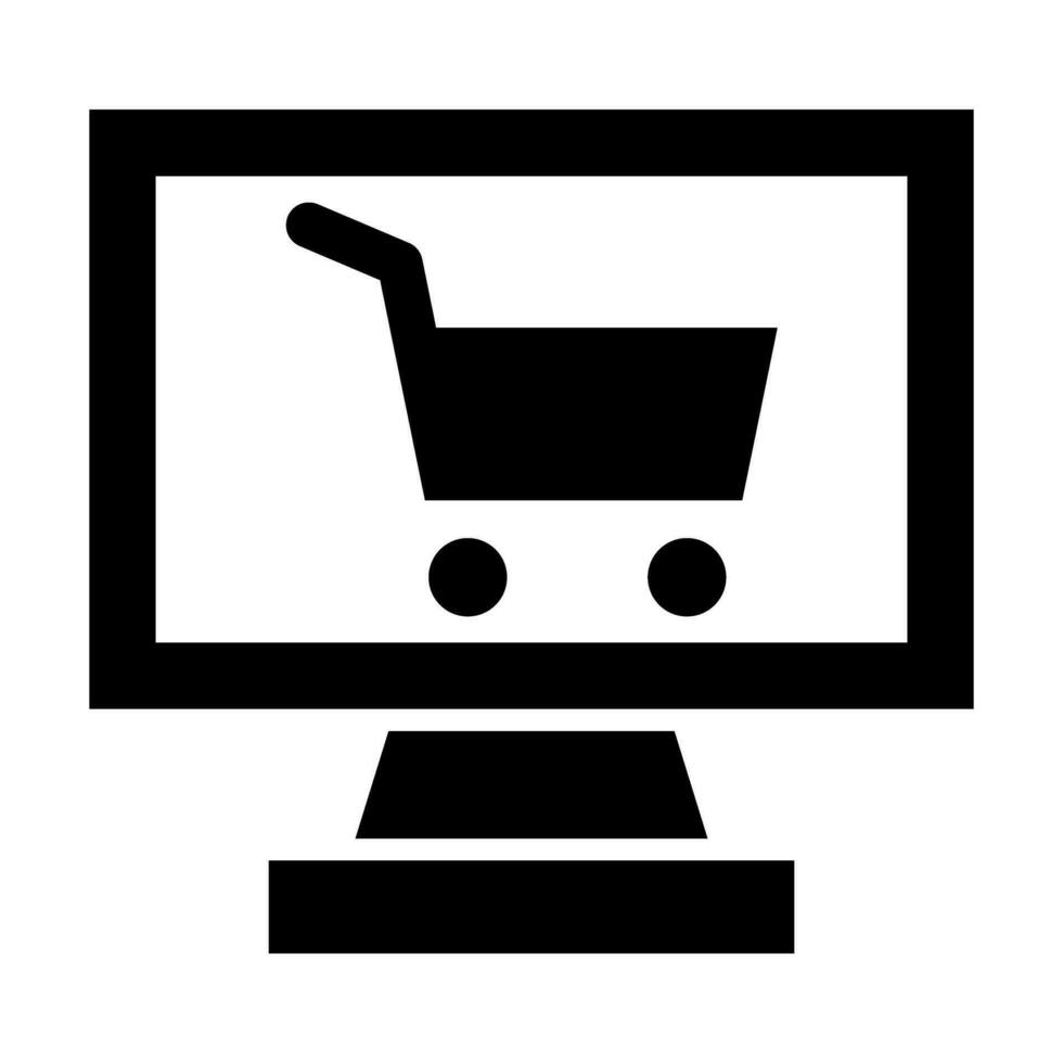 Online-Shop-Icon-Design vektor