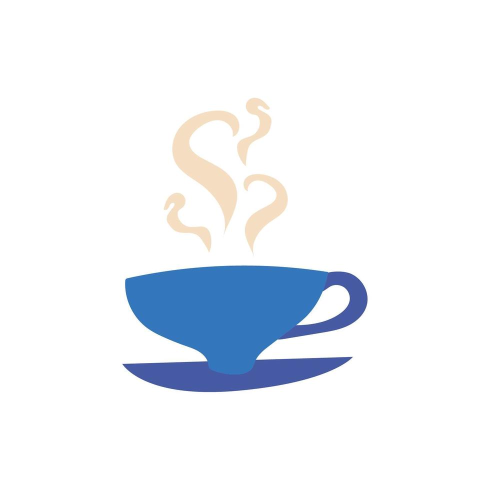 kaffekopp dryck isolerad ikon vektor