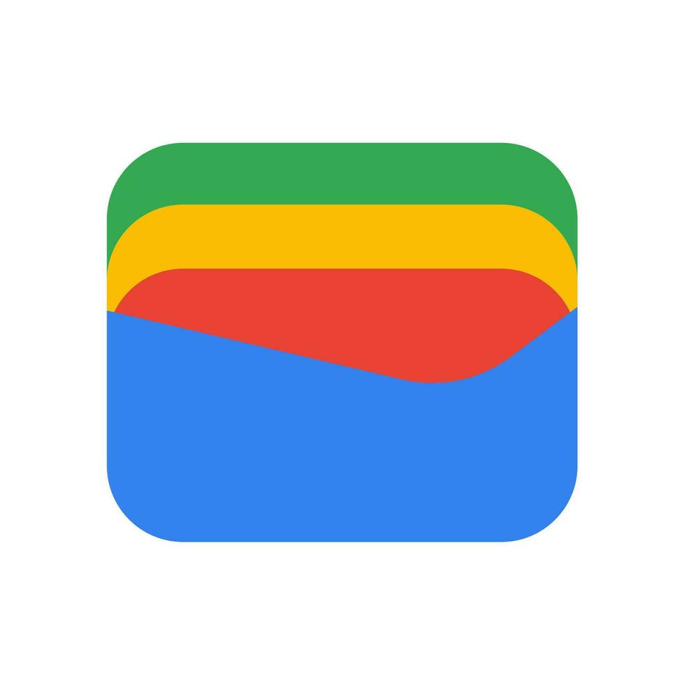 Google betala logotyp, ikon. vektor