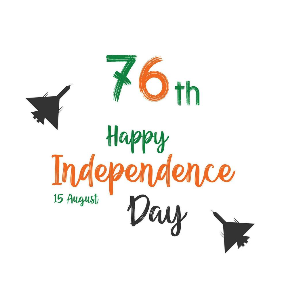 15 augusti Indien oberoende dag begrepp vektor