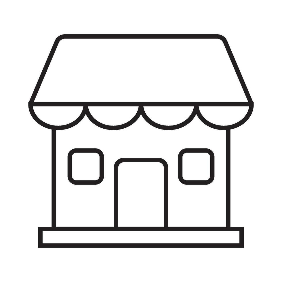 Shop-Symbol Vektor