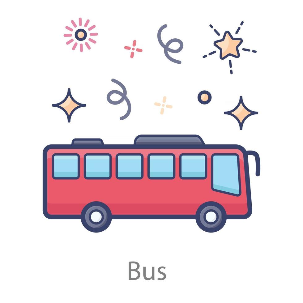 Personenbusverkehr vektor