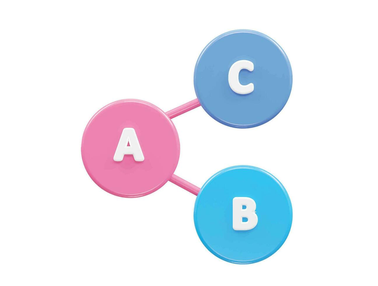 die Info Grafik 3d Rendern Vektor Element transparent Illustration