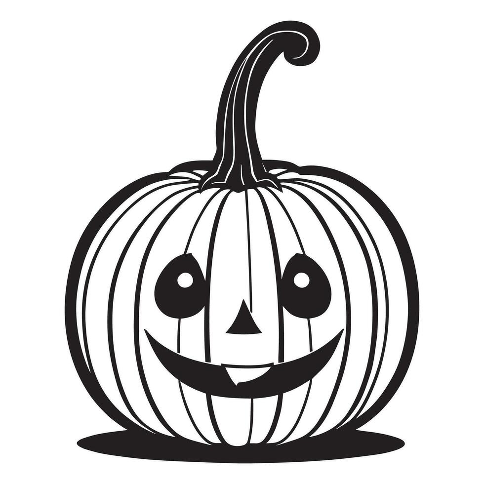 halloween pumpa vektor silhuett illustration