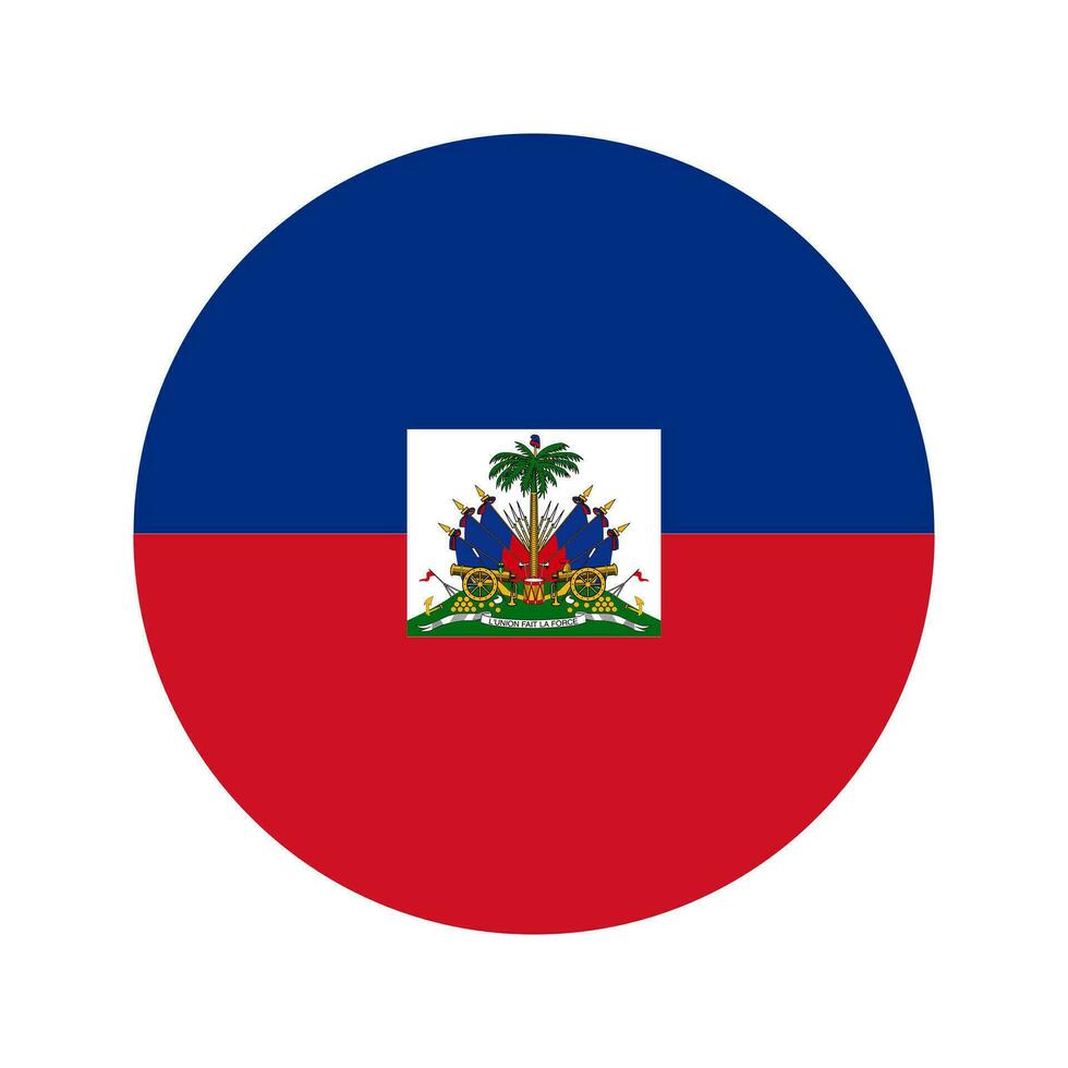 einfache illustration der haiti-flagge für unabhängigkeitstag oder wahl vektor