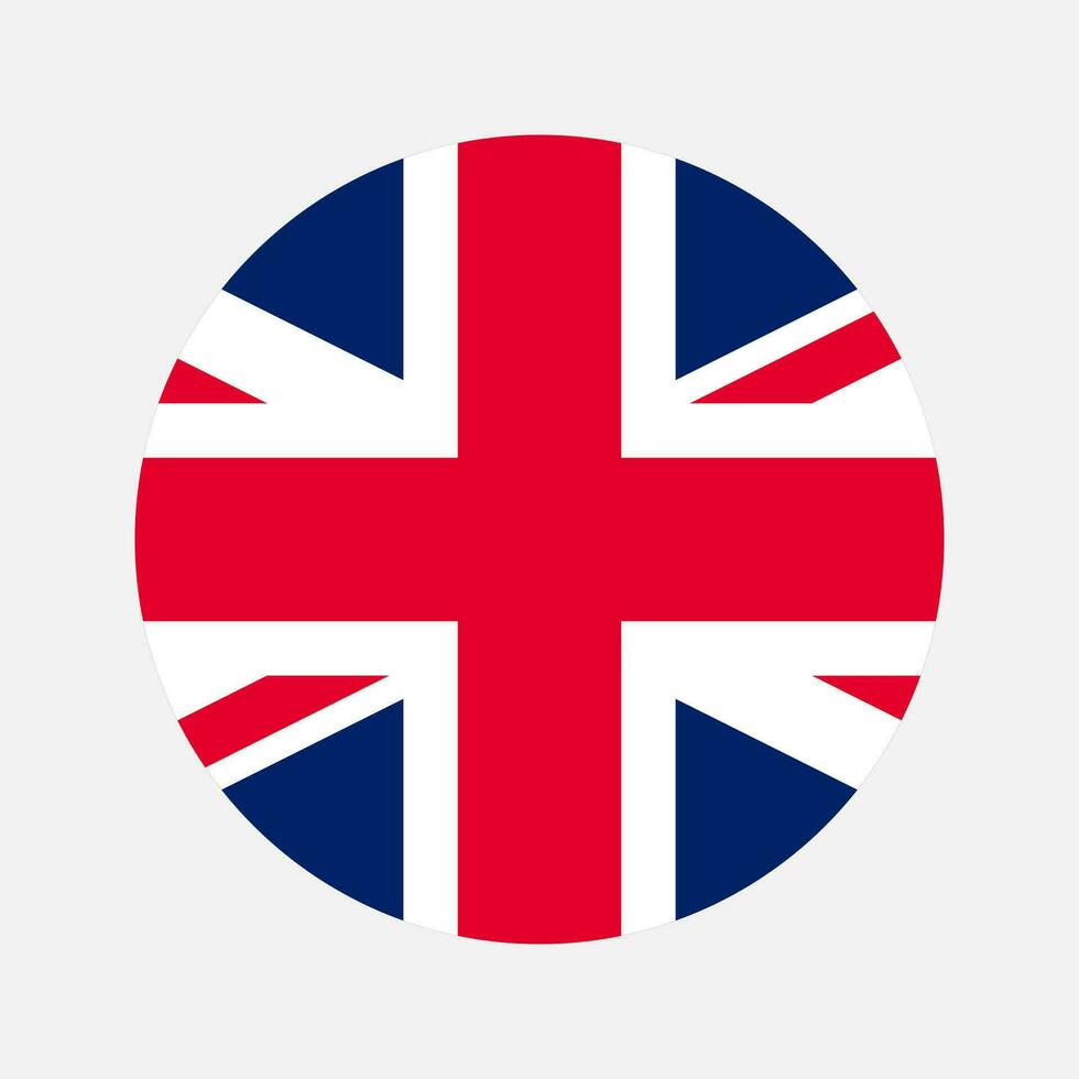 Großbritannien Flagge einfache Illustration für Unabhängigkeitstag oder Wahl vektor