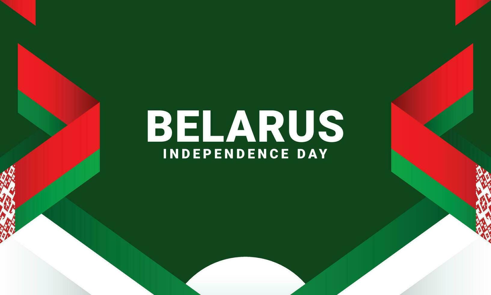 Vitryssland oberoende dag händelse fira vektor