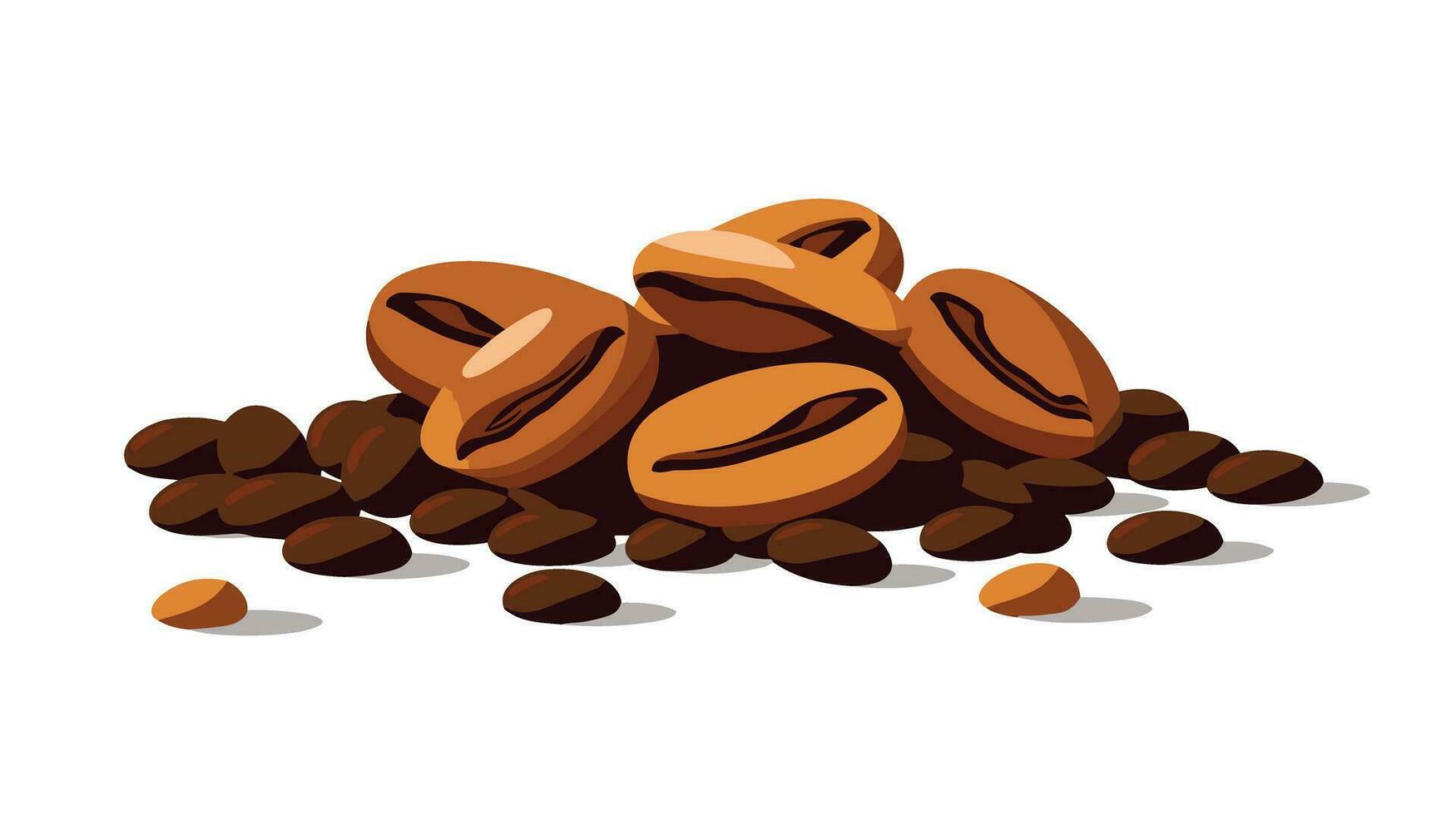 Kaffee Bohne Freuden Betanken Ihre Sinne mit unser fesselnd Logo Designs vektor