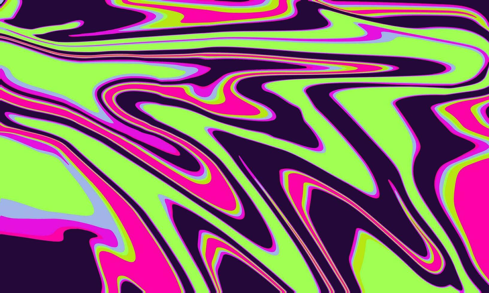 abstrakt Flüssigkeit Hintergrund. dynamisch wellig bunt Gradient. abstrakt Marmor psychedelisch Hintergrund. Vektor Illustration