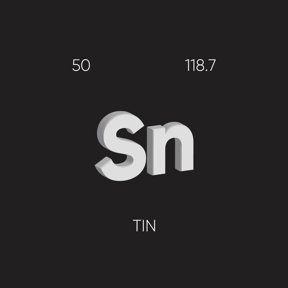 ett av de periodisk tabell element med namn och atom- siffra vektor