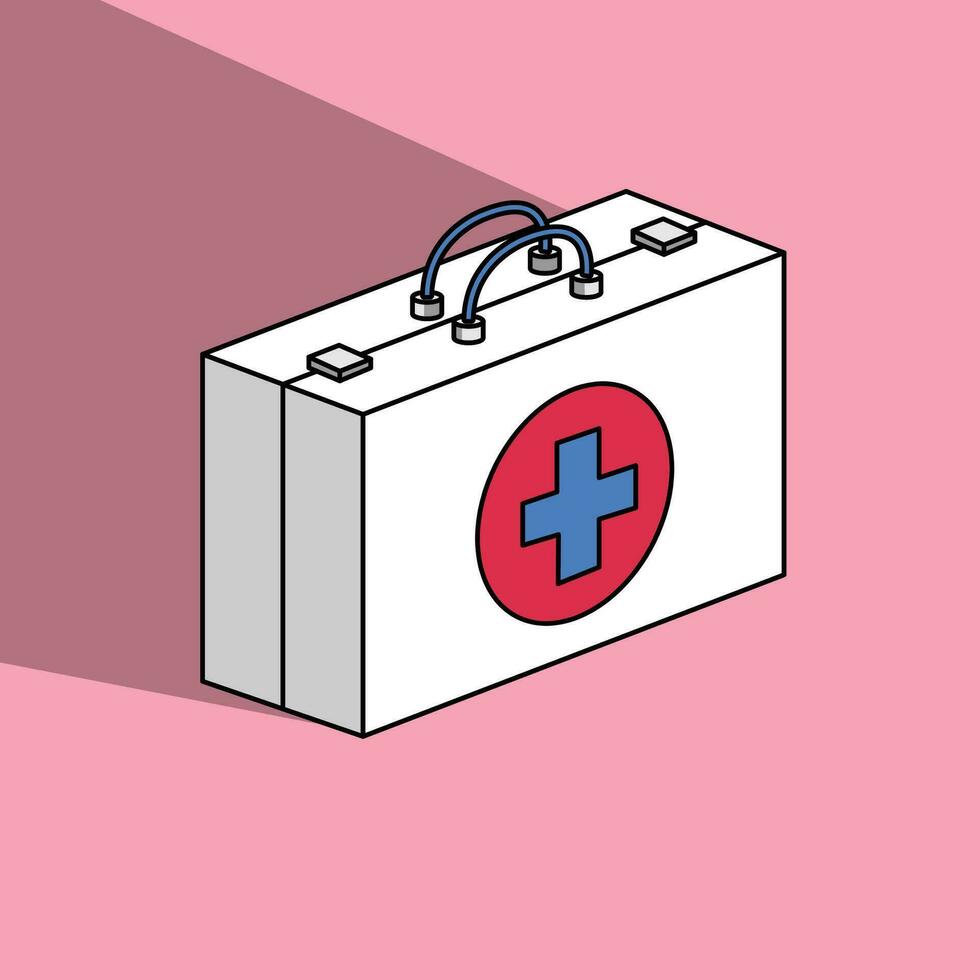 de illustration av Medkit vektor