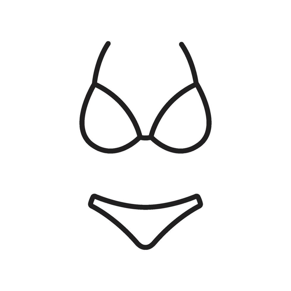 Bikini Symbol Vektor