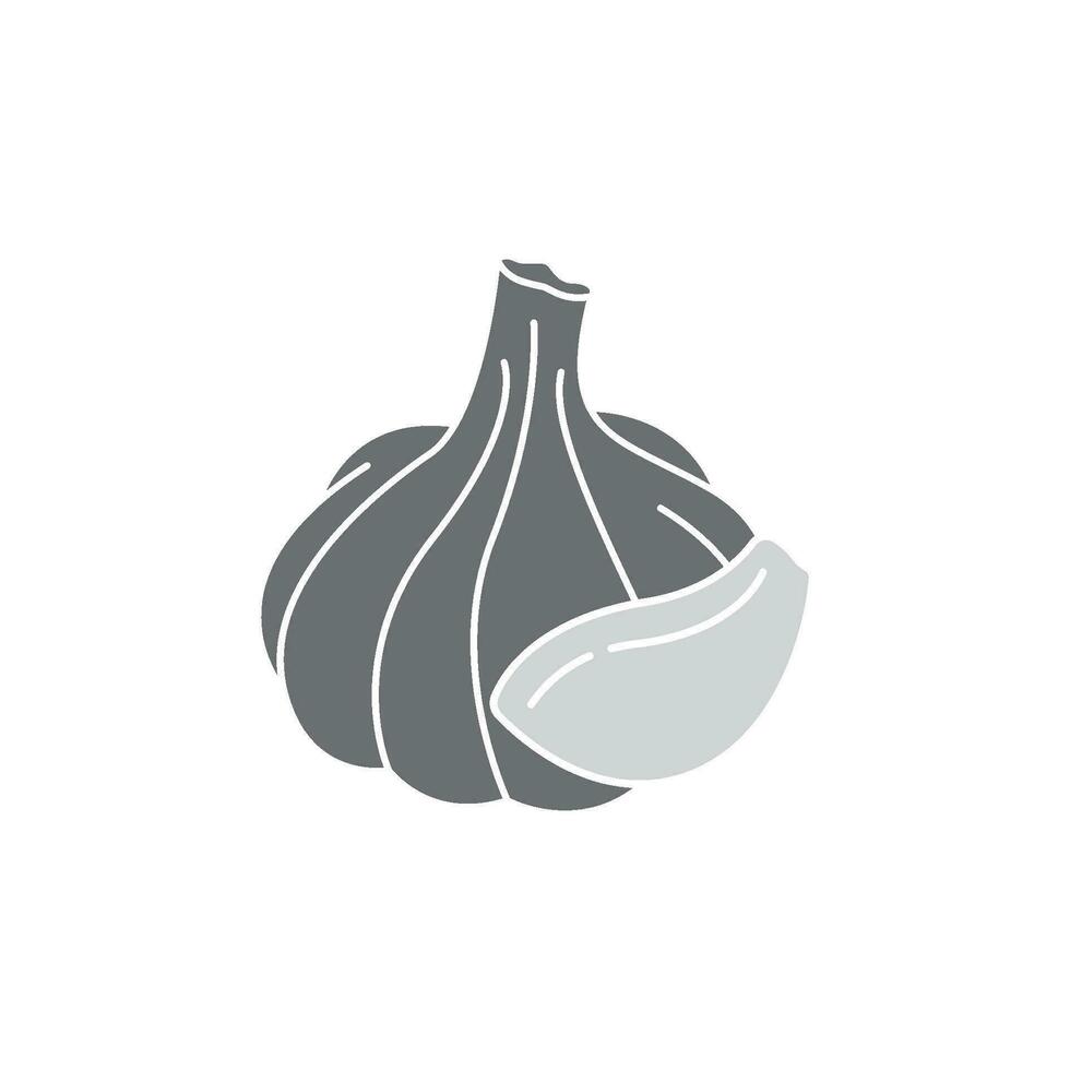 Knoblauch Symbol Vektor