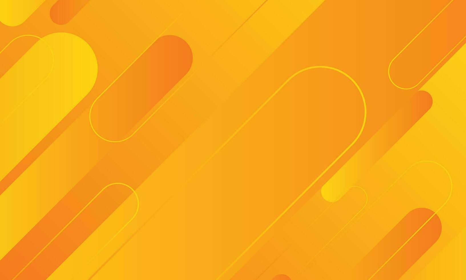 abstrakt Gelb Orange bunt Vorlage Banner mit Gradient Farbe und klein Polka Punkt Technologie Hintergrund Design mit Flüssigkeit gestalten Vektor Design