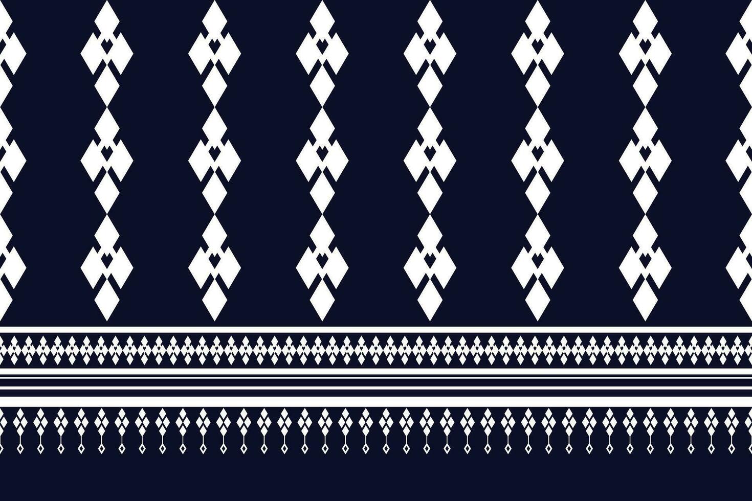 geometrisch ethnisch Muster können Sein benutzt im Stoff Design zum Hintergrund, Hintergrund, Teppich, Textil, Kleidung, Verpackung, dekorativ Papier, Stickerei Illustration Vektor. vektor