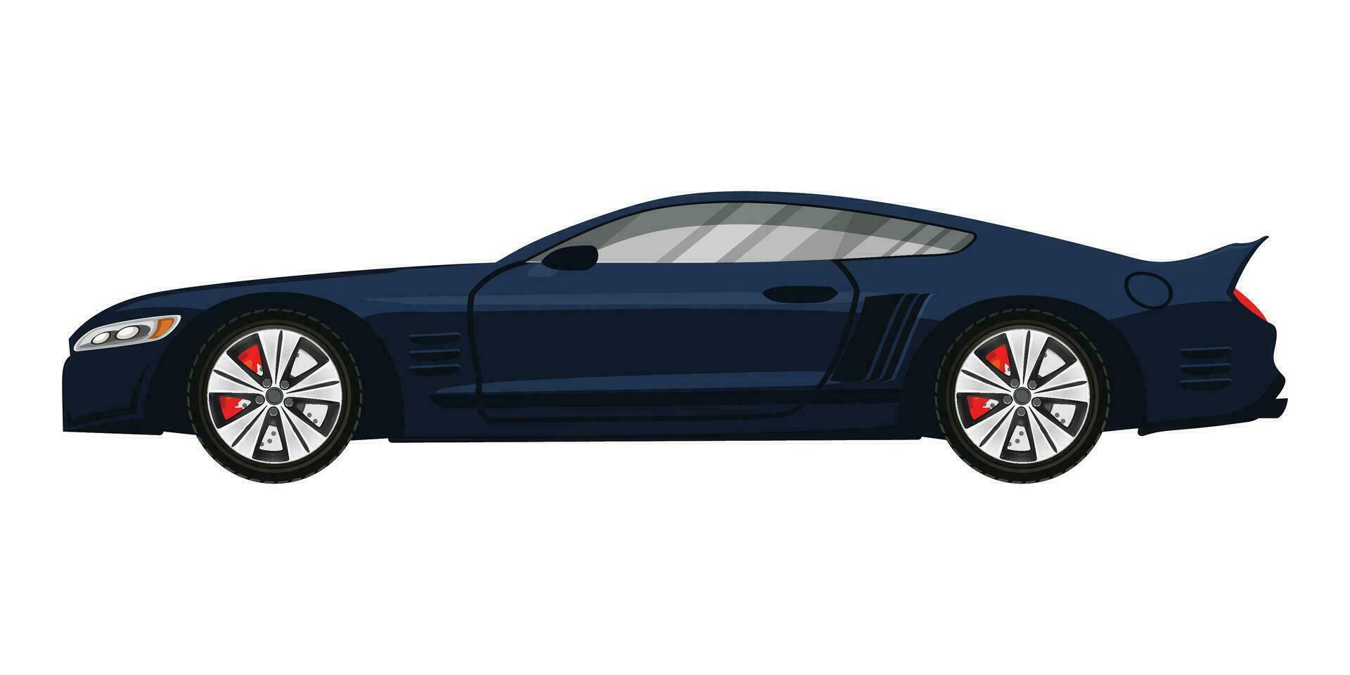 modern Luxus Sport Auto Illustration vektor