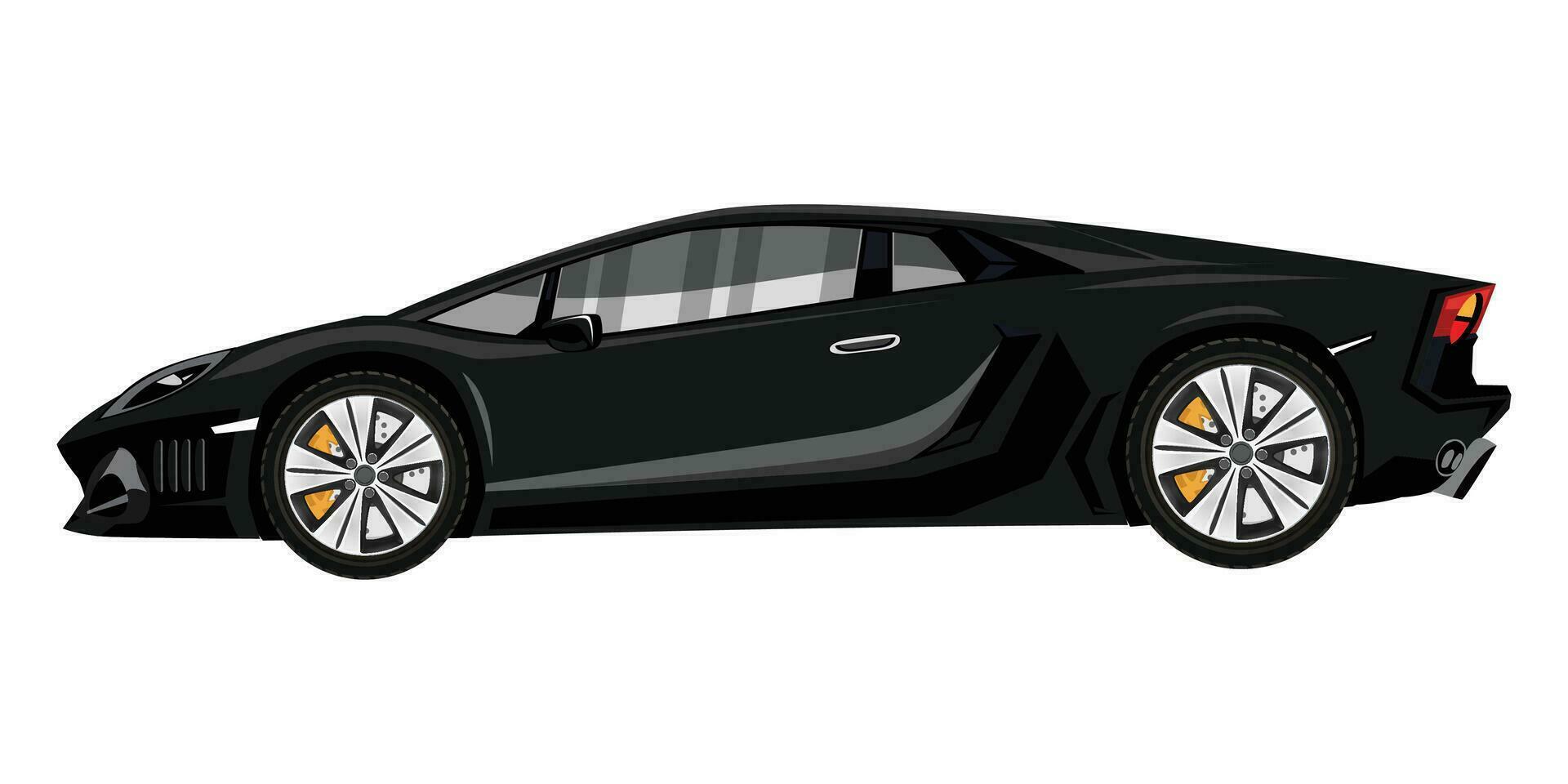 modern Luxus Sport Auto Illustration vektor