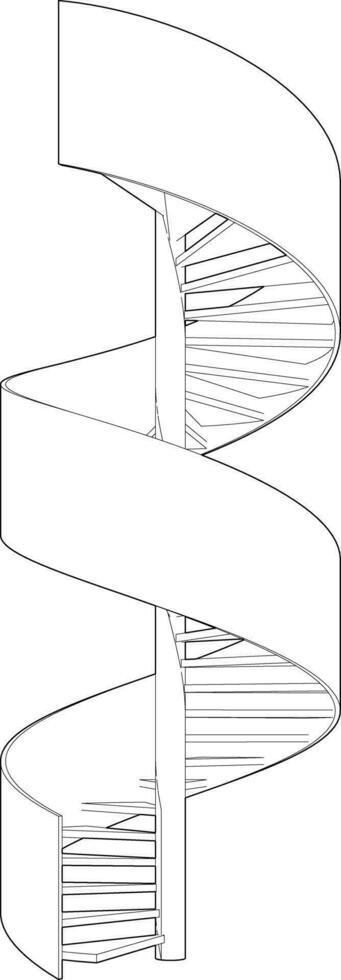 3D-Darstellung des Bauvorhabens vektor