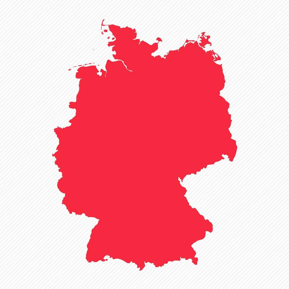 abstrakt Deutschland einfach Karte Hintergrund vektor