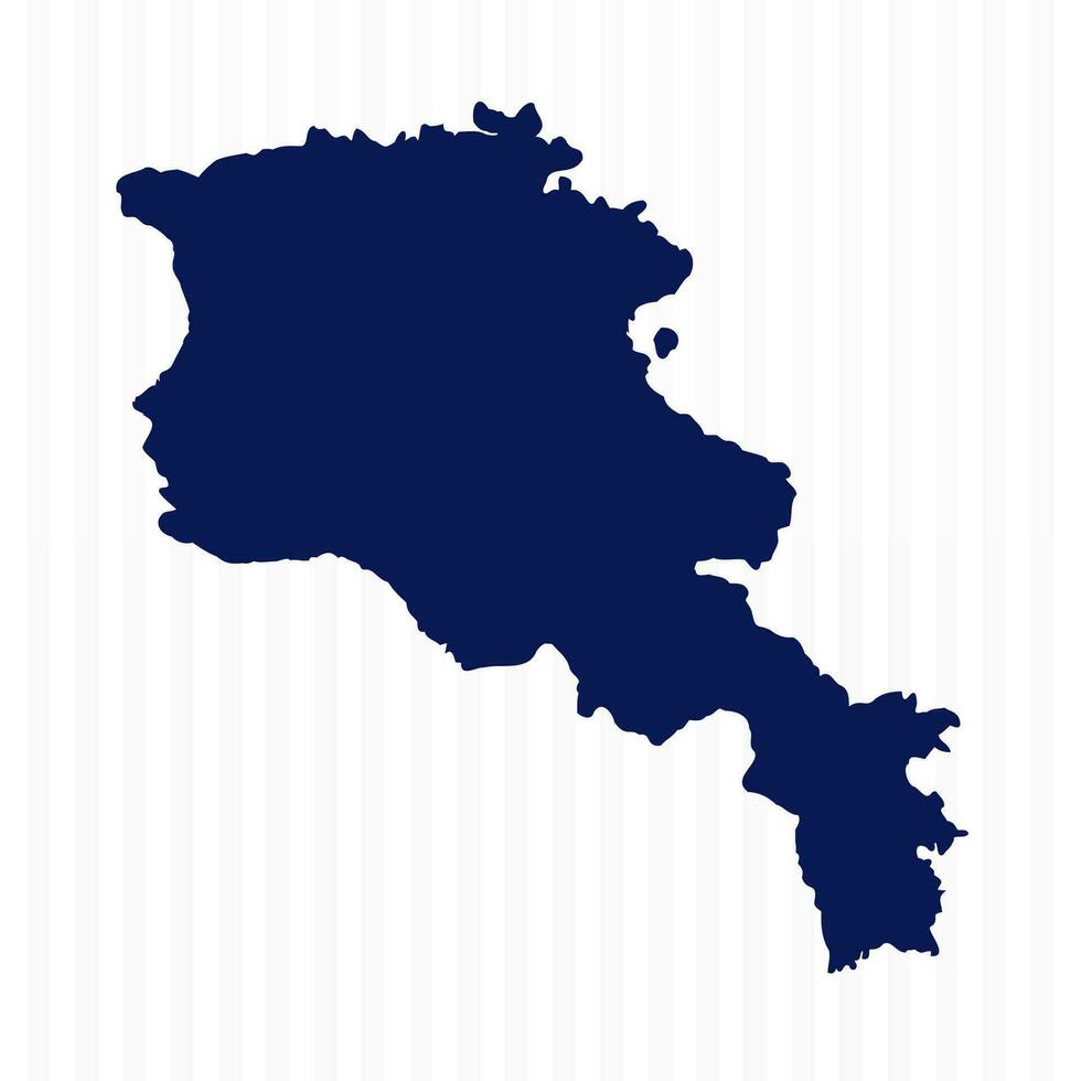 platt enkel armenia vektor Karta