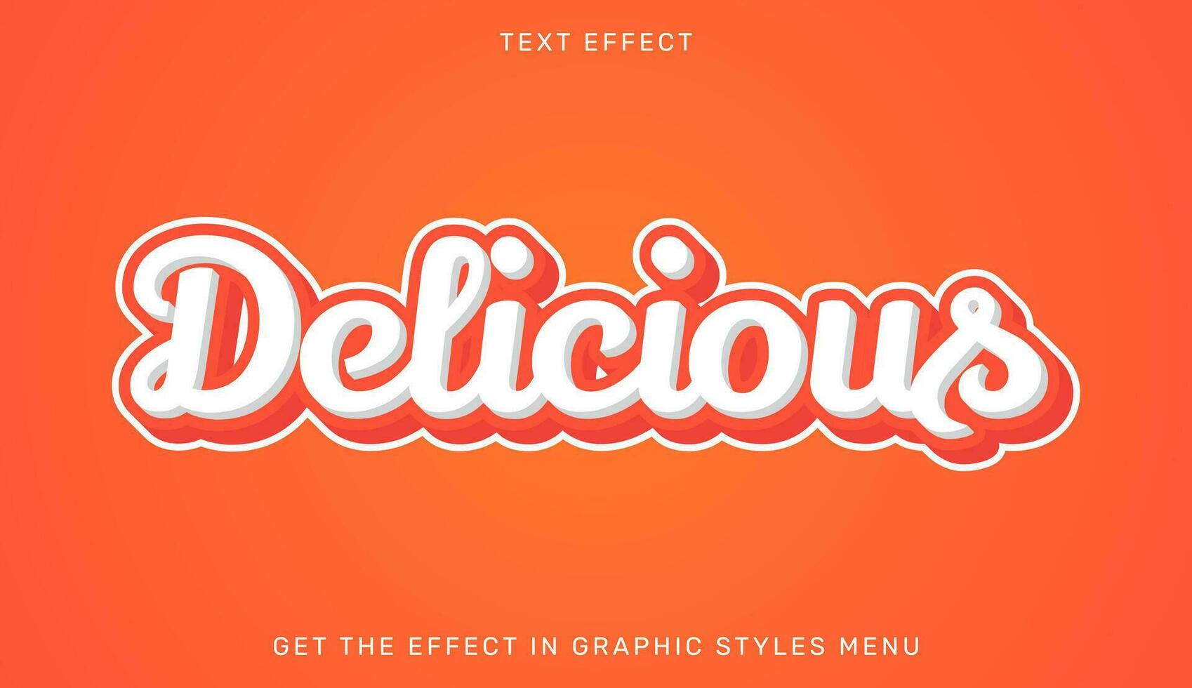 utsökt redigerbar text effekt i 3d stil. text emblem för reklam, branding och företag logotyp vektor