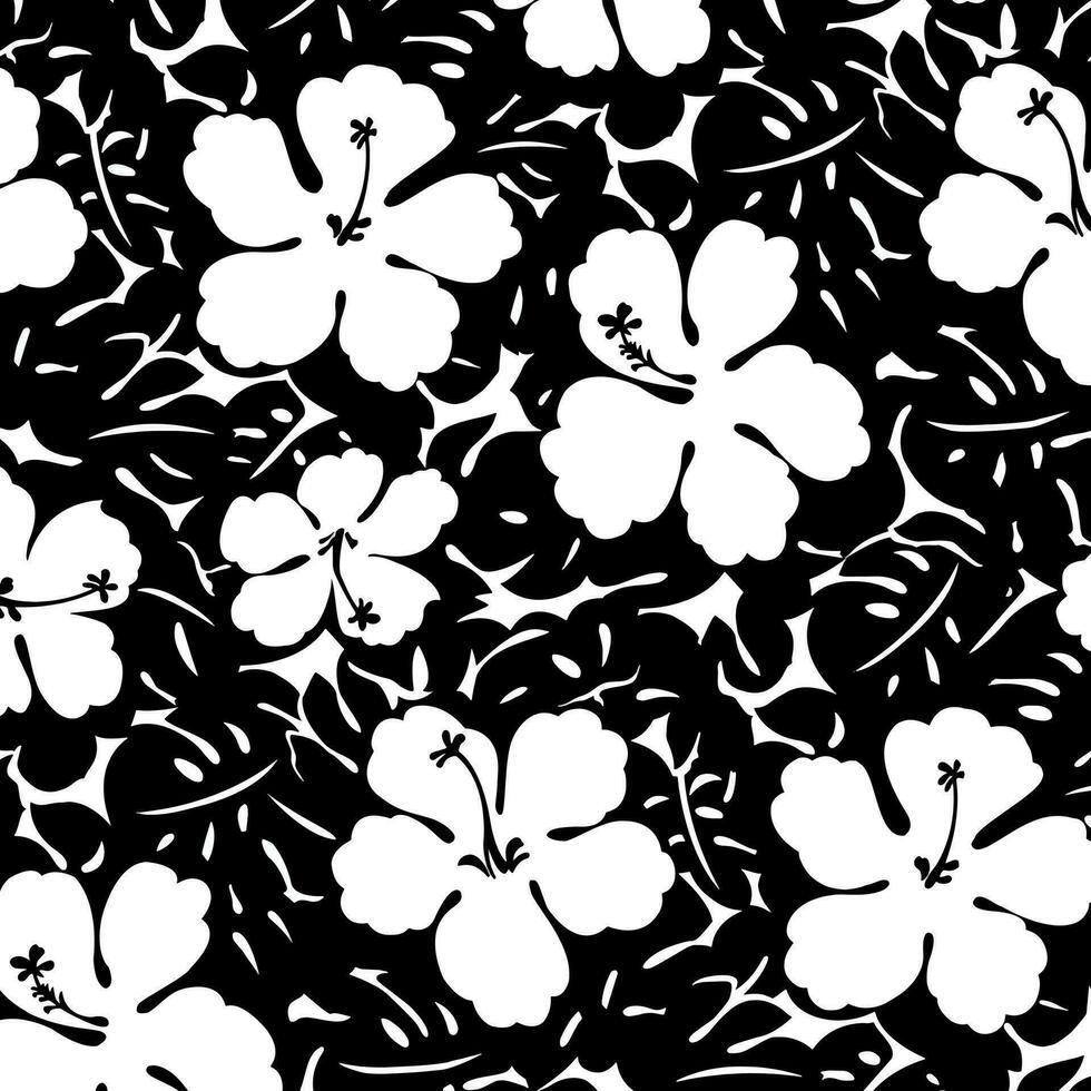 Adobe Illustrator Kunstwerkhawaian und Blumen- Strand abstrakt Muster geeignet zum Textil- und Drucken Bedürfnisse vektor