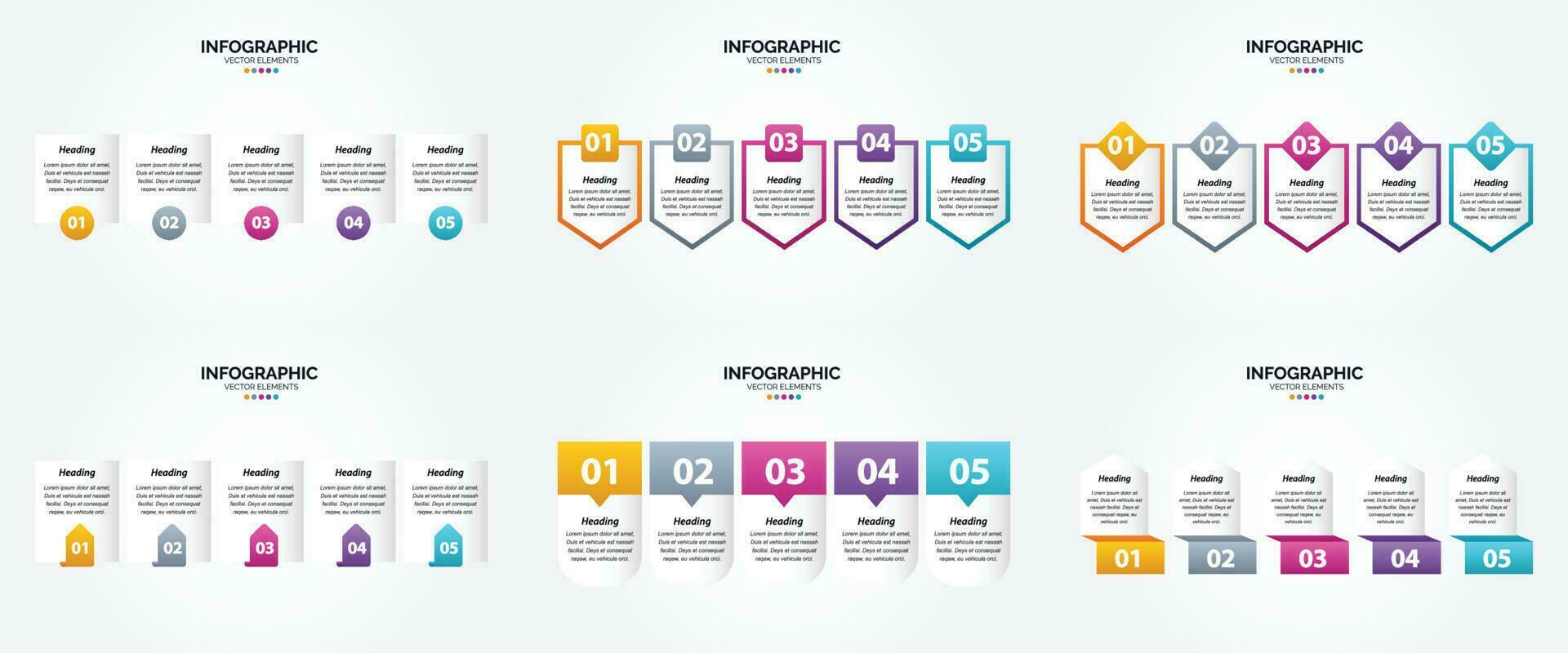 vektor illustration infographics platt design uppsättning för reklam broschyr flygblad och tidskrift