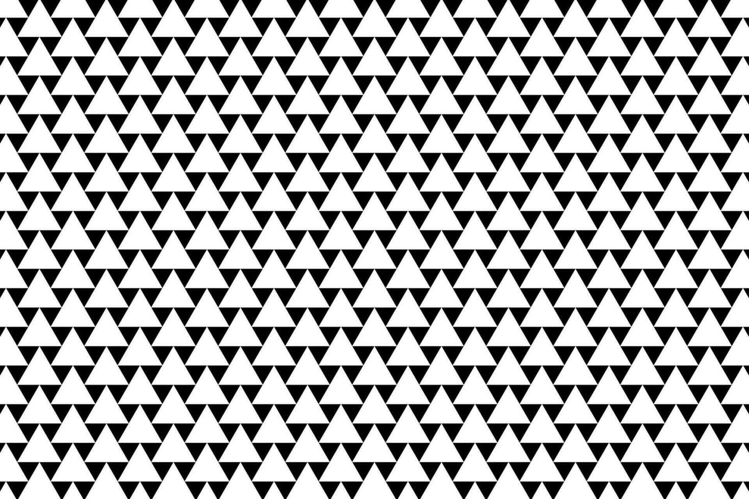 svart och vit triangel- mosaik- mönster. geometrisk bakgrund tillverkad av trianglar. vektor