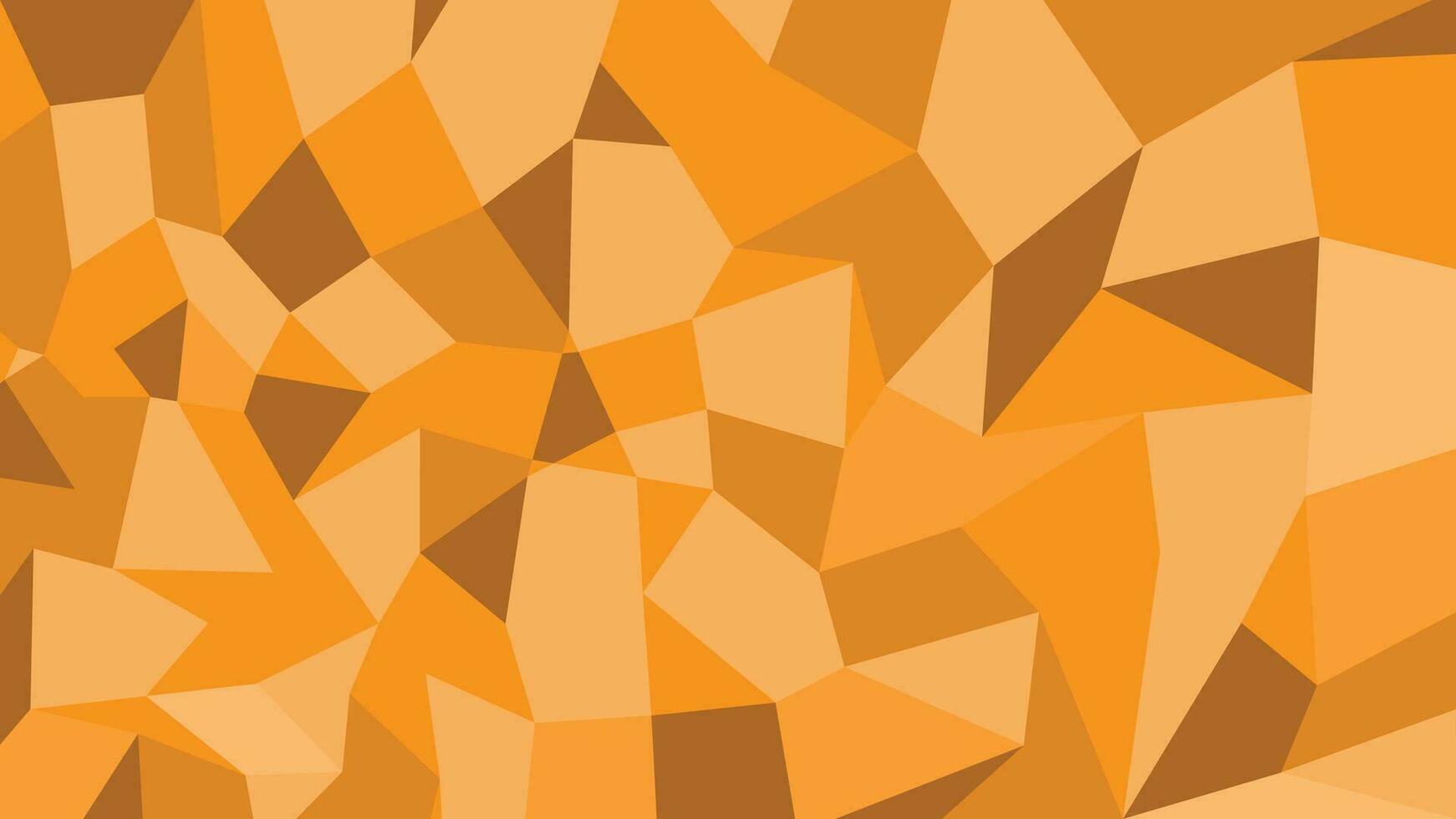Orange Polygon Hintergrund. Hintergrund modern vektor