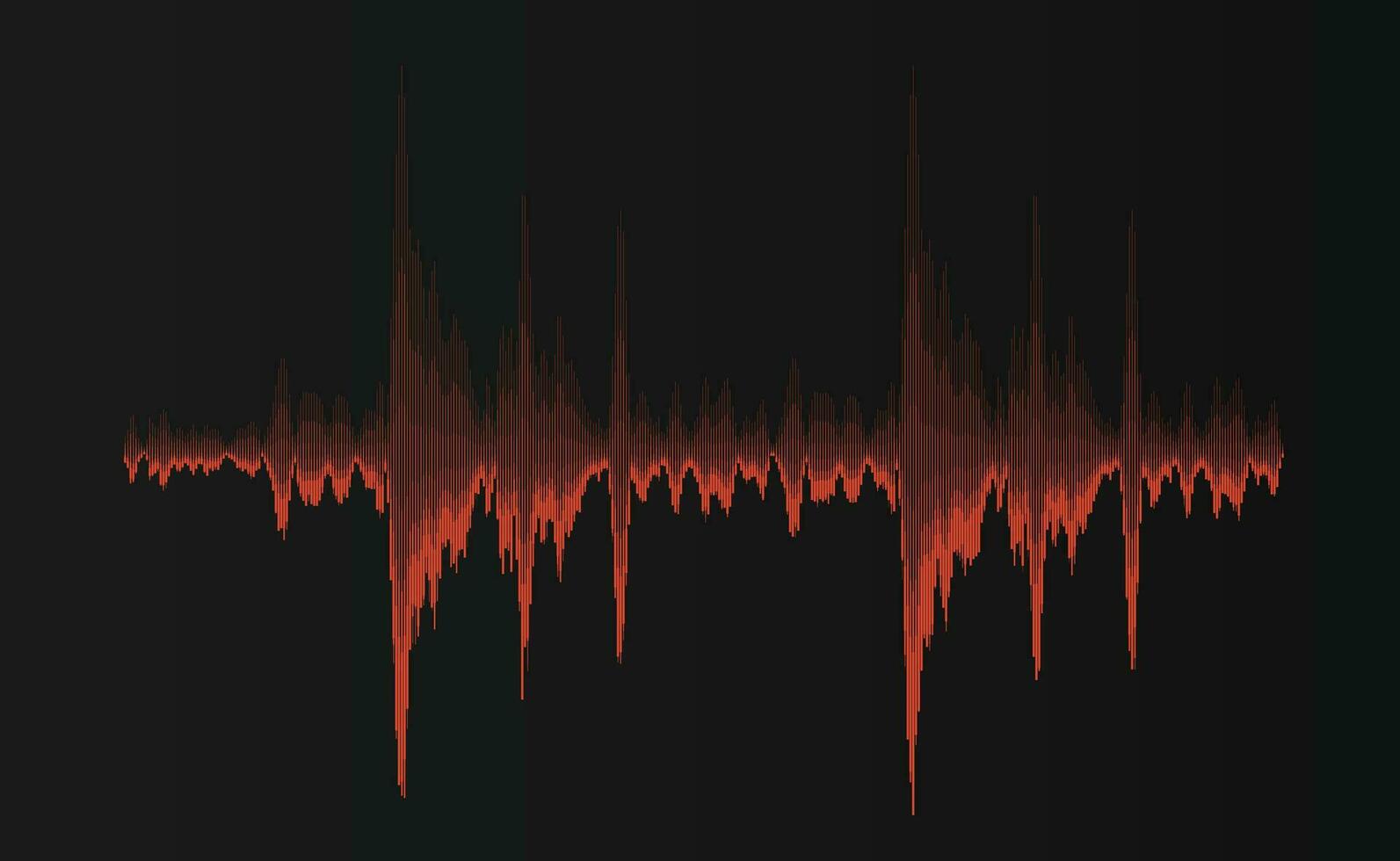 Frequenz Audio- Musik- Equalizer Digital Wellenform zum Klang Technologie oder Melodie Bar. Lied Studio oder Musik- Klang Thema vektor